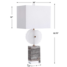 Load image into Gallery viewer, Lily Leaf Table Lamp