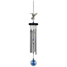 Load image into Gallery viewer, Crystal Hummingbird Wind Chime 18"