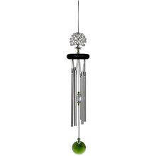 Load image into Gallery viewer, Tree of Life Chime with Green Crystal