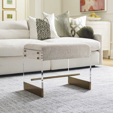 Load image into Gallery viewer, Lucite Bench