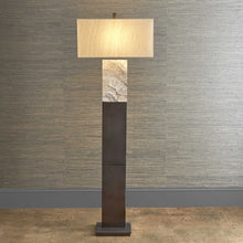 Load image into Gallery viewer, Oxidized Marble Floor Lamp