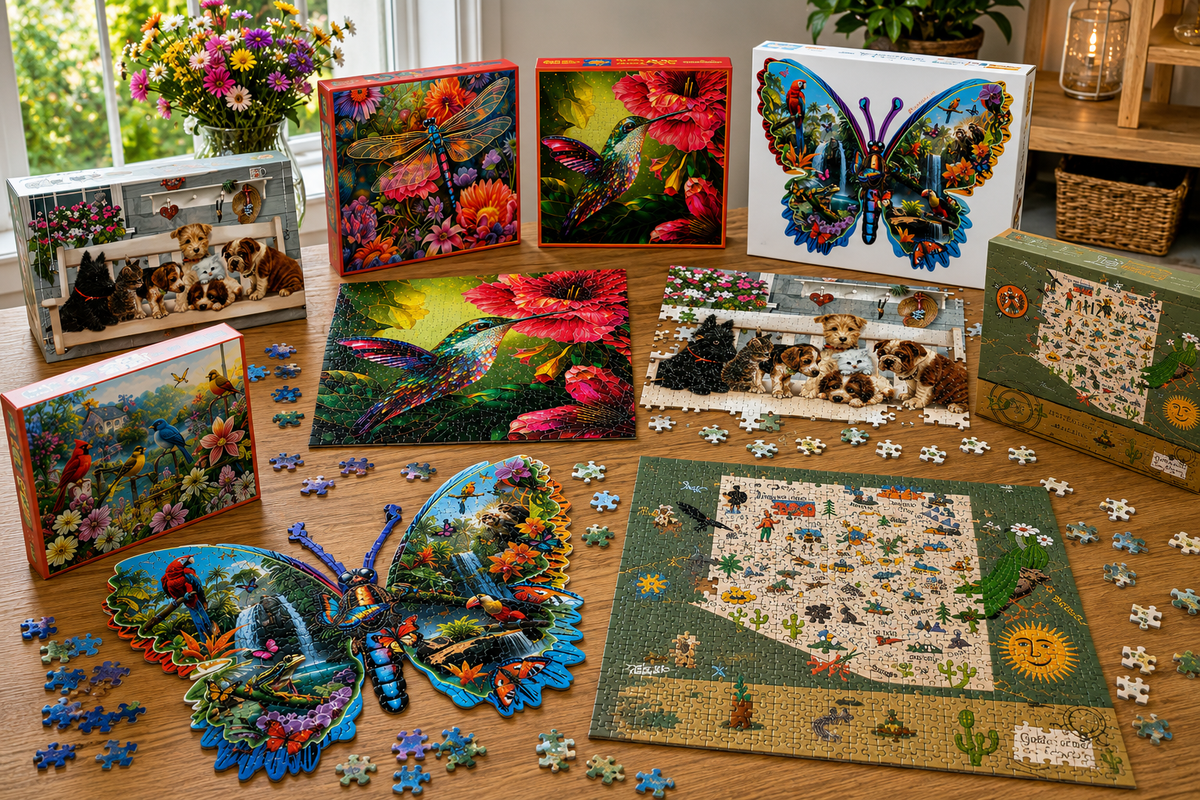 Tabletop Puzzles – Distinctive Interiors and Design