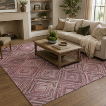 Load image into Gallery viewer, Woven Cotton Blend Rug
