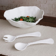 Load image into Gallery viewer, Nube White Salad Servings- S/2
