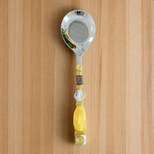 Load image into Gallery viewer, Lemon Bubbles: Mother-of-Pearl Serving Collection

