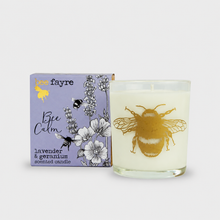 Load image into Gallery viewer, Be Calm Lavender &amp; Geranium Candle- Large
