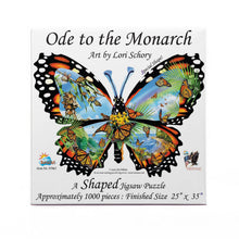 Load image into Gallery viewer, Ode To The Monarch Butterfly Puzzle 1000 pc
