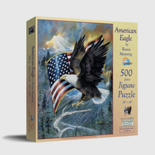 Load image into Gallery viewer, American Eagle Puzzle 500pc

