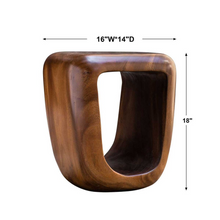 Load image into Gallery viewer, Suar Solid Wood Accent Table
