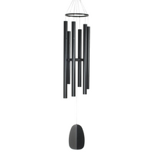 Load image into Gallery viewer, Bells of Paradise- Black 54” Wind Chime
