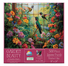Load image into Gallery viewer, Hummingbird Garden Beauty Puzzle 500 pc
