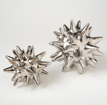 Load image into Gallery viewer, Silver Urchin Decor Ball Collection
