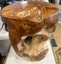 Load image into Gallery viewer, Teak Root End Table
