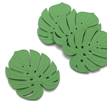 Load image into Gallery viewer, Monstera Leaf Silicone Coaster S/4
