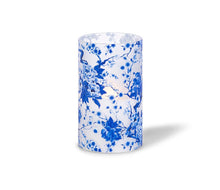 Load image into Gallery viewer, IllumaFlame Blue Floral LED Candle Collection

