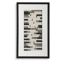 Load image into Gallery viewer, Flaxen Scroll Shadowbox Artwork
