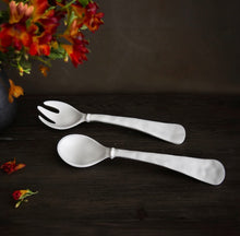 Load image into Gallery viewer, Nube White Salad Servings- S/2
