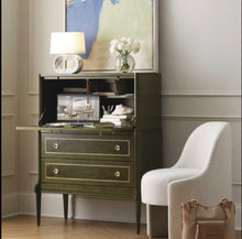 Load image into Gallery viewer, Envy Burl Oak Desk/Secretary
