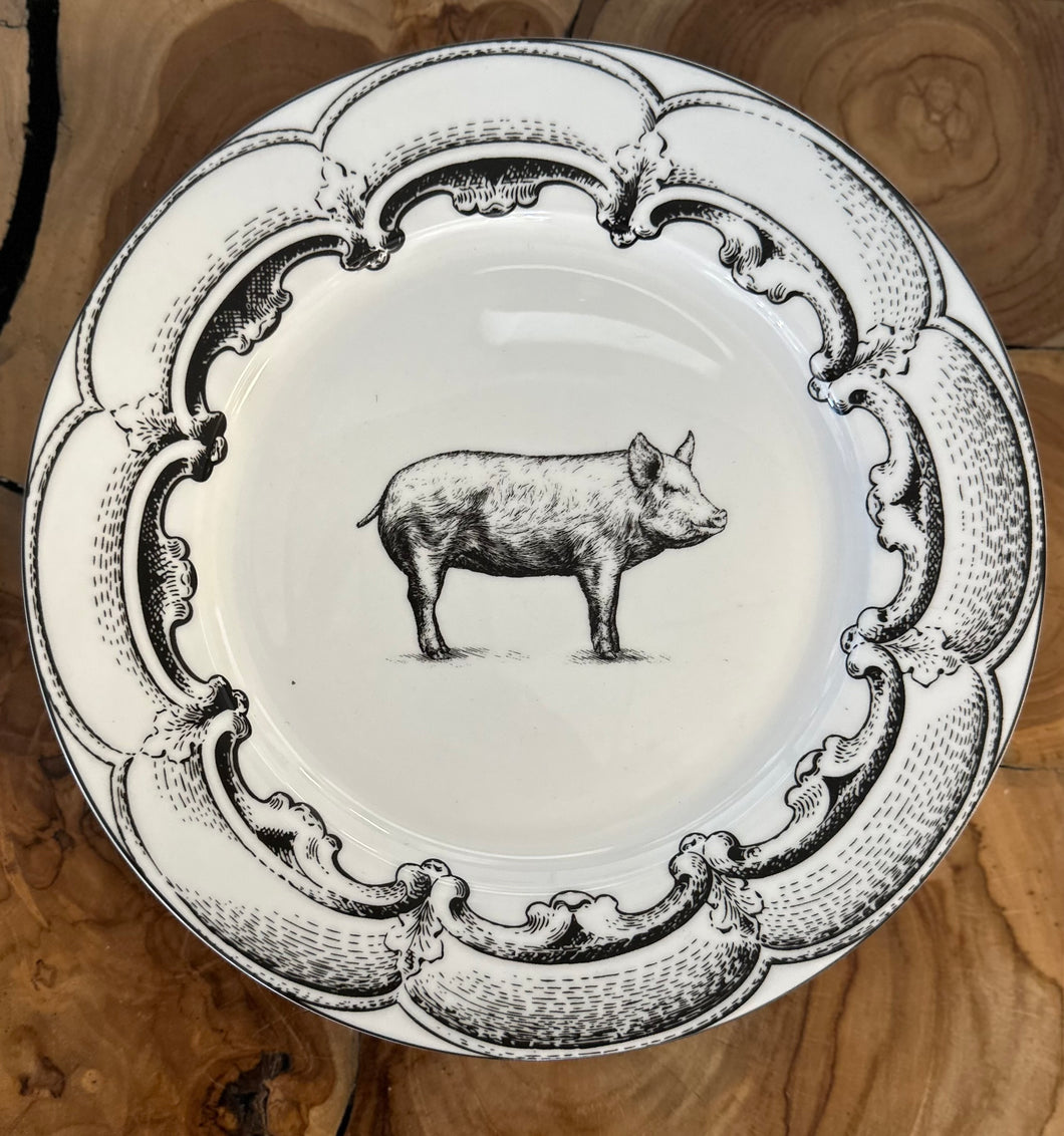 Barnyard Dinner Plate