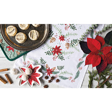 Load image into Gallery viewer, Poinsettia Christmas Potholder
