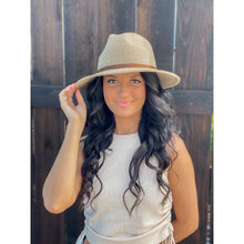 Load image into Gallery viewer, Two-Tone Panama/Suede Band Hat Collection
