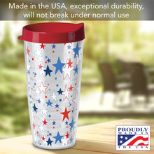 Load image into Gallery viewer, Star Shimmer Insulated Travel Tumbler w/Lid 22 oz.
