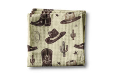 Load image into Gallery viewer, Western Cowboy Cactus Dish Towel
