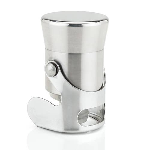 Stainless Steel Heavyweight Champagne Stopper