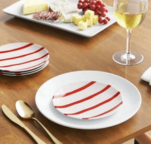 Load image into Gallery viewer, Candy Cane Appetizer Plate
