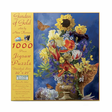 Load image into Gallery viewer, Garden of Gold Puzzle 1000pc

