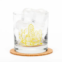 Load image into Gallery viewer, Screen Printed Cactus Glassware
