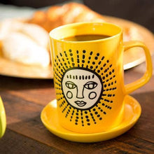 Load image into Gallery viewer, Yellow Sun Coffee Mug
