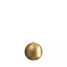 Load image into Gallery viewer, LED Gold Finish Candle Collection
