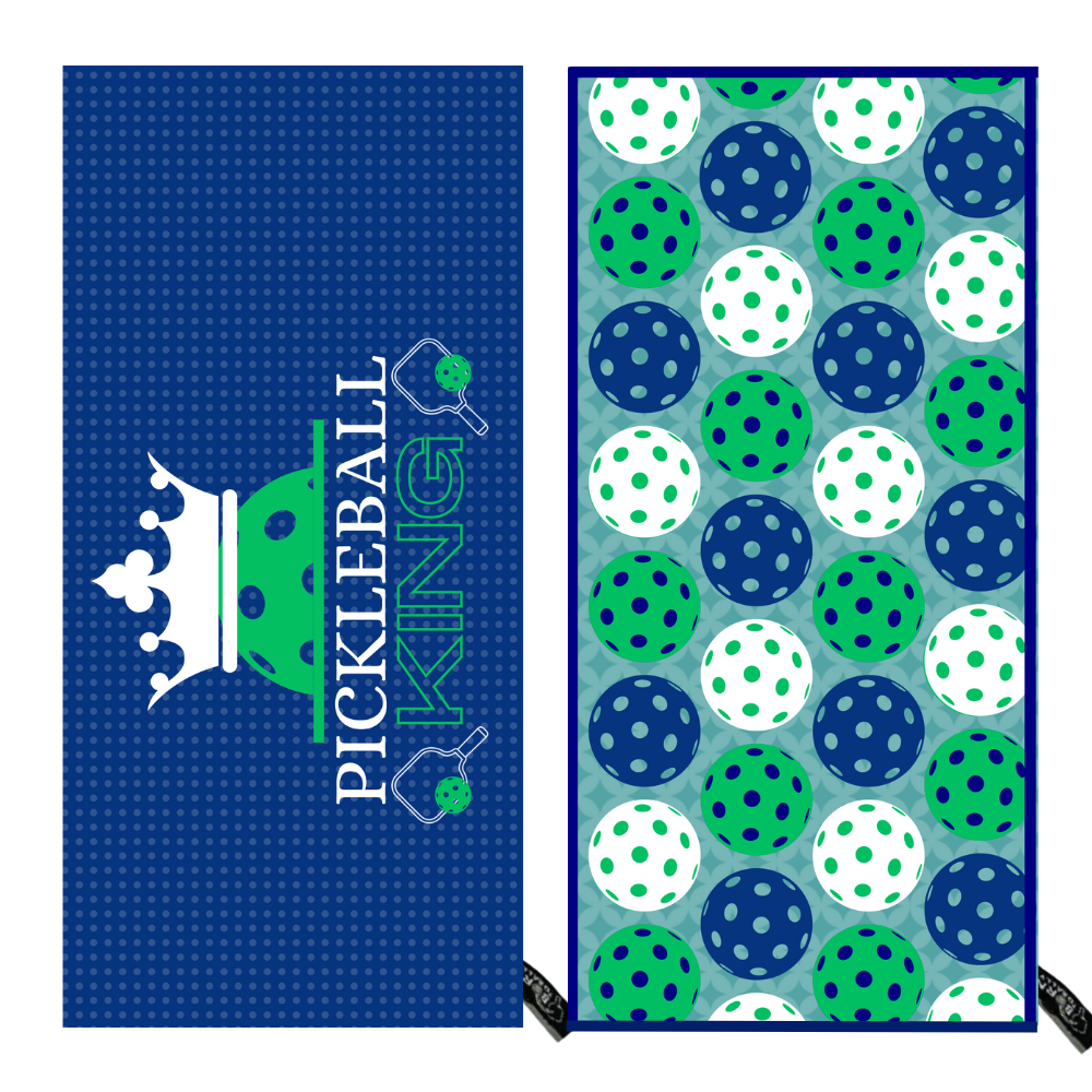 Pickleball King Microfiber Athletic Towel