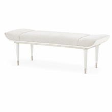 Load image into Gallery viewer, Velvet Cream Bench
