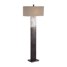 Load image into Gallery viewer, Oxidized Marble Floor Lamp
