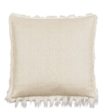 Load image into Gallery viewer, Tinsel Faux Fur Decor Pillow Collection
