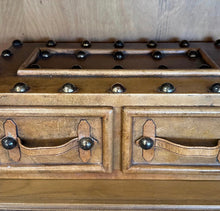 Load image into Gallery viewer, Decor Studded Wooden Box
