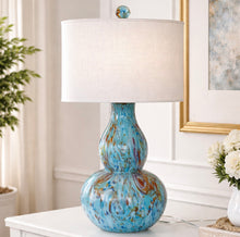 Load image into Gallery viewer, Azure Muse Table Lamp
