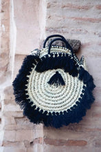 Load image into Gallery viewer, French Straw Handbag W/ Tassels
