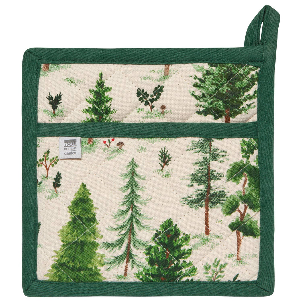 Woodland Spruce Holiday Potholder
