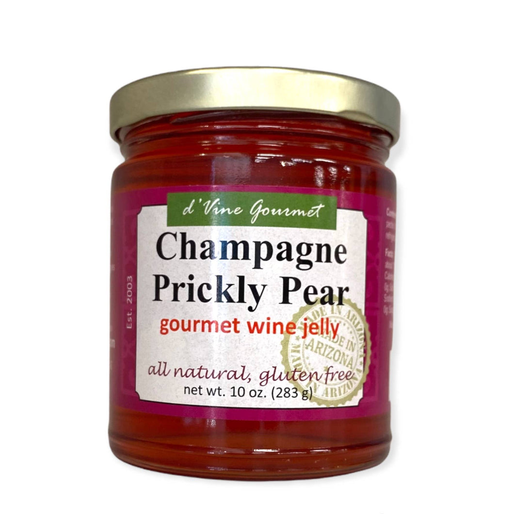 Champagne Prickly Pear Wine Jelly