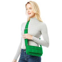 Load image into Gallery viewer, Quilted Puffer Crossbody Bag
