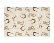 Load image into Gallery viewer, Retro Cowboy Kitchen Dish Towel
