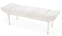 Load image into Gallery viewer, Velvet Cream Bench

