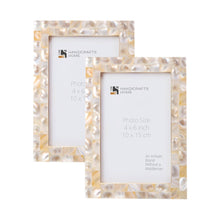 Load image into Gallery viewer, Mother-of-Pearl Photo Frame
