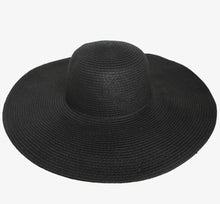 Load image into Gallery viewer, Simple Oversized Black Floppy Hat
