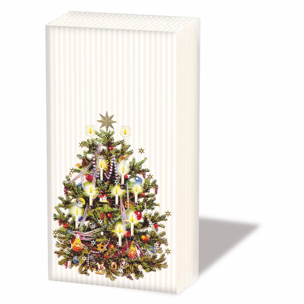 CHRISTMAS TREE POCKET TISSUE