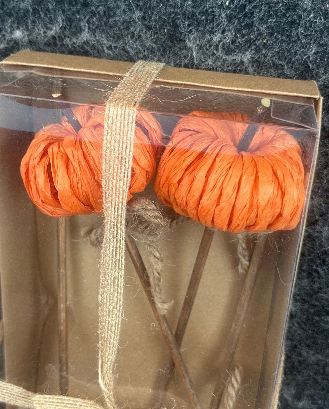 Pumpkin-On-A-Stick Decor
