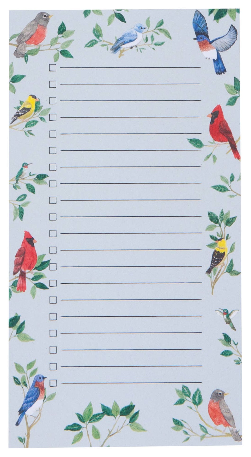 Birdsong List It Magnetic Notepad